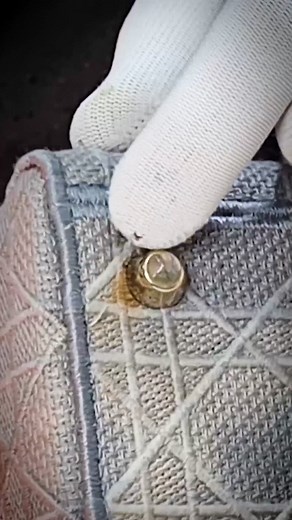 preparing a fabric bag for dyeing👜We offer courses leather repair services You can check the details via WhatsApp in the profile description📲 | Leather Repair Academy