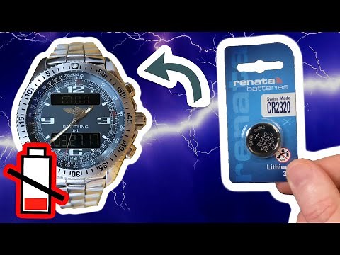 Breitling B-1 Battery Change, how easy is it? A68362 -