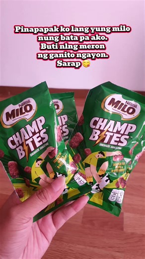 Milo Champ Bites: Childhood Memories in Every Bite