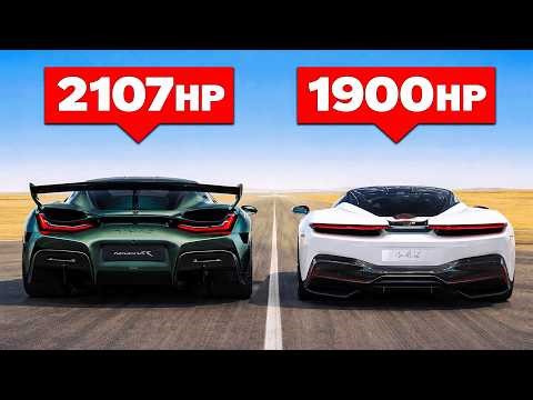 PININFARINA BATTISTA v RIMAC NEVERA R