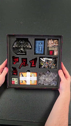 Battle Foam Supply Drop: HeroQuest First Light Game Box Foam Tray!