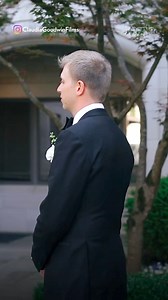 When Quinn Meineke turned around for his first look on his wedding day, what he saw wasn't quite what he expected. 🥹 🐶 l 🎥: @ClaudiaGoodwinFilms | People