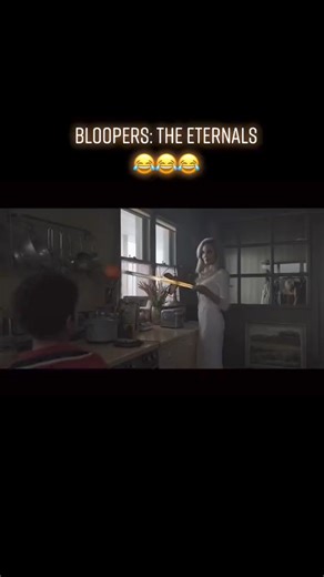 Bloopers: The Eternals 😂😂😂 #foryoupage #foryou #fypシ #viral #blooper #theeternals #angelinajolie #gemmachan #movie #funny #laugh #film #fy | Hopper1972
