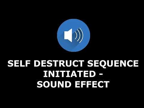 Self Destruct In... 3... 2... 1... - Robot Voice Countdown - Sound Effect (SFX)