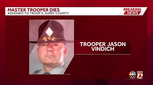 Master Trooper covering Surry County dies after accident, NC Highway Patrol says