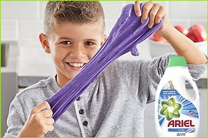▷ Cómo hacer Slime con Detergente Ariel y SIN bórax | ❤️ SLIME