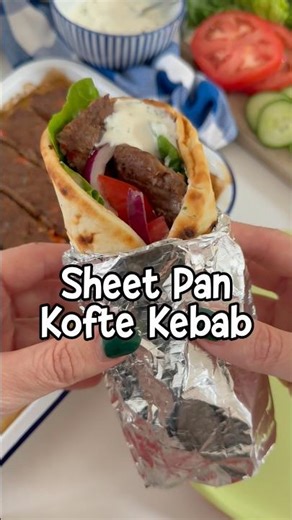 Sheet Pan Kofte Kebab