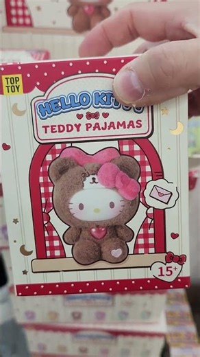 Hello Kitty in Teddy Pajamas looks so Cute #hellokitty #teddy #cute #miniso #shoppinghaul #shorts