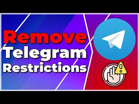 How to Remove Telegram Restrictions on iPhone - iPad❗(2024) (Tutorial)✅