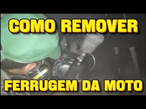 How to remove rust from a motorcycle