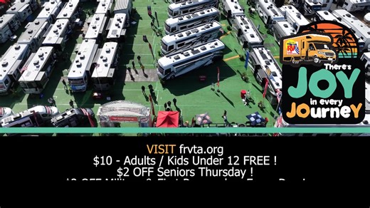 🎉🚐 Jacksonville RV MegaShow 🚐🎉 Get ready for big RV excitement at the Jacksonville RV MegaShow, the only multi-dealer RV show in Northeast Florida, returning Thursday, February 5 through Sunday, February 8, 2026. See the best brand-new RVs of all classes on display from 6 local dealers, featuring every class—from luxury motorhomes and fifth wheels to travel trailers, toy haulers, folding tent campers, and more! Whether you are new to RVing or ready to upgrade, this family-friendly event make