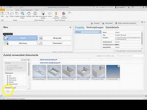 1 Inventor Grundeinstellungen