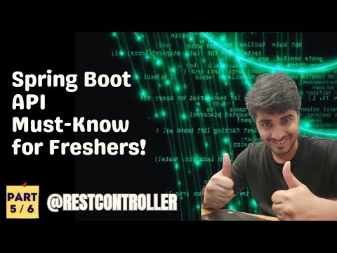 [5/6] Spring Boot API with @RestController | Must-Know Annotations for Freshers!
