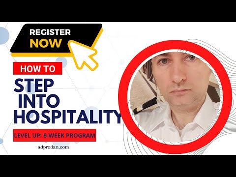 Hospitality 8-week Online program