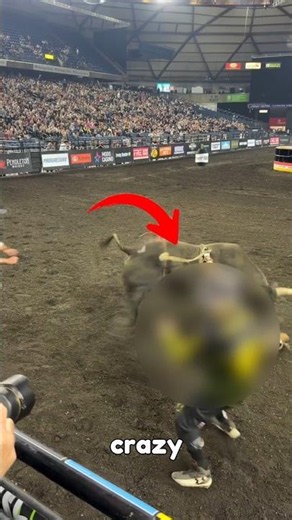 Bull Riding Went Wrong 😳 #shorts #bullriding #rodeo