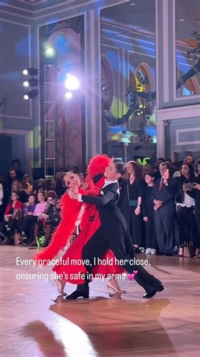 Dancing the night away in the ballroom 🪩 isn’t just about the steps—it’s a dance of trust and protection. With every graceful move💃, I hold my dearest @reagan_to close, ensuring she’s safe in my arms, away from the chaos of the world. 💕 Daniil B 👗 @dsilondon 👠 @idsdanceshoes 📍 @nydancefestival #ballroom #trustandprotection #danceoflove #ballroomdance #10dancedancers #latinballroom #ballroomdancing #ballroomhairstyle #ballroomdress #reaganto | Reagan To