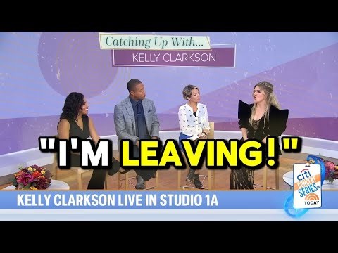Kelly Clarkson Walks Off Today with Creig Melvin After Fiery Confrontation