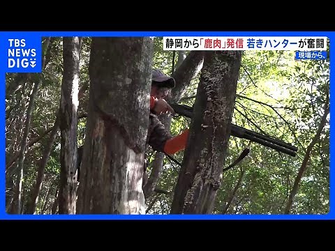 シカを撃つのは1日1頭 25歳ハンターの奮闘に密着「誰ともかぶらない趣味が狩猟だった」｜TBS NEWS DIG