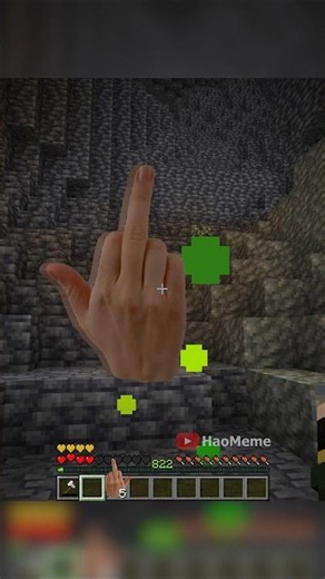 When You See This While Mining, It's Game Over #minecraft #memes #haomeme