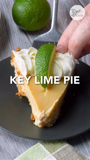 Nothing hits the spot quite like this sublime Key lime pie! | Taste of Home