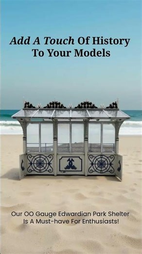 Classic Edwardian Park Shelter for Your Layout