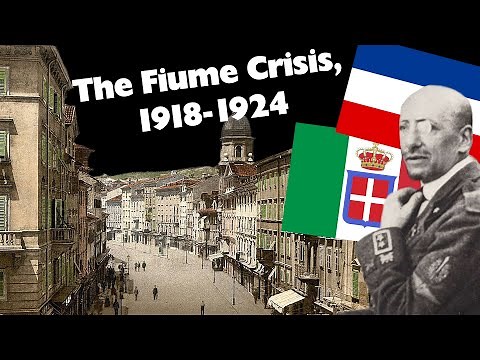 The Dispute over Fiume after WW1