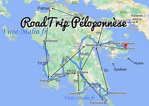 Roadtrip dans le Péloponnèse - Itinéraire et circuit - Virée-Malin.fr