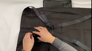 Airplane Footrest for Kids, Toddler Travel Bed, Portable Travel Foot Rest Hammock for Flights, Baby Airplane Seat Extender, Travel Cot Essentials Accessories