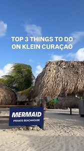 #3 is our favorite! 1. SNORKEL/SCUBA🤿 There’s so much to explore under the water. Klein has a diverse coral reef system, and if you’re lucky you may spot some sea turtles or a stingray! 2. WATCHTOWER🔭 We have the only watchtower on the island. Climb to the top to get 360° views of Klein! 3. WALKING TOUR🚶‍♂️A walking tour of the island is a MUST-DO! We have booklets available at our beach house with a walking trail and loads of information about the history and nature of Klein Curaçao. This wa
