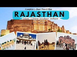 Rajasthan Complete Tour in 7 Days | Jaipur, Udaipur, Jaisalmer, Jodhpur | Rajasthan Trip vlog 🇮🇳