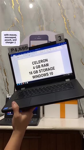 Windows Laptop N42 14 Inches Celeron 4GB Ram 16GB eMMC Storage Wi-Fi & Bluetooth Ready Built-In Camera Good for students