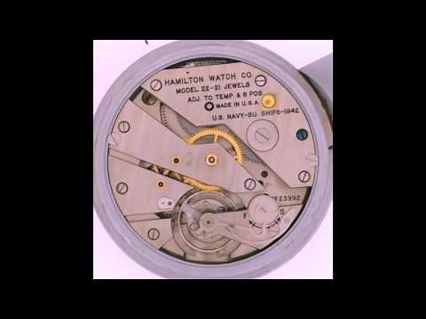 Hamilton World War Two U.S. Navy Deck Watch