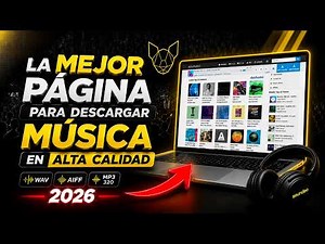 La MEJOR página para descargar música en ALTA CALIDAD WAV, AIFF, MP3 🎧 2026