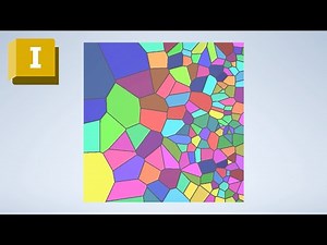 3D Voronoi Studio for Autodesk® Inventor® - Voronoi Pattern Tutorial 3