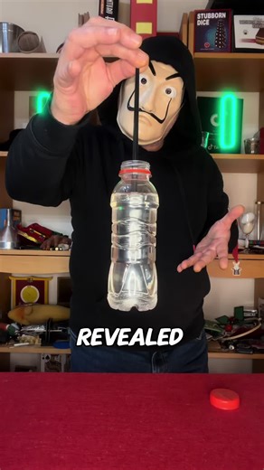 Floating Bottle Magic Trick Unveiled