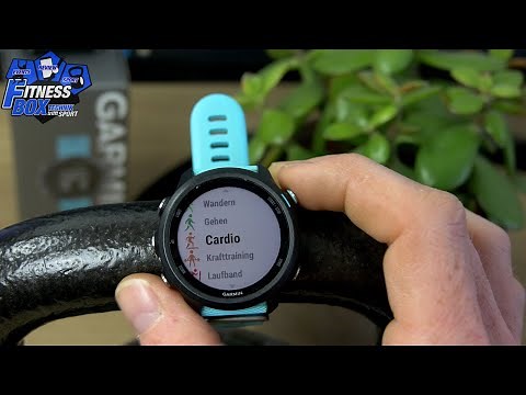 Garmin Forerunner 245 Music review: ALL features, ALL settings, menu & sports menu