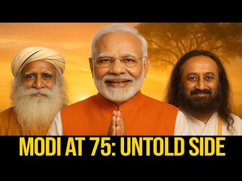 PM Modi at 75 | Why Sadhguru & Sri Sri Call Him a Unique Leader