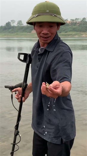 dò được quả hồ lô trên sông #doco #metal #treasurehunt