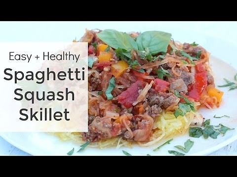 Spaghetti Squash Recipe | Simple Skillet Meal