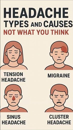 Headache Types and Causes: Not What You Think #facts #science