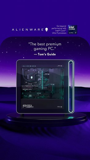 Unstoppable power. Scalable performance—just ask Tom’s Guide. @Intel | Alienware | Facebook