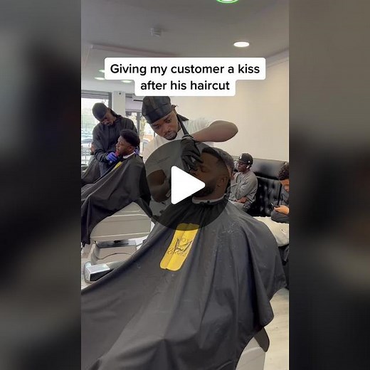 Barber Kisses Client in Hilarious Prank | Fanta Haarschnitt