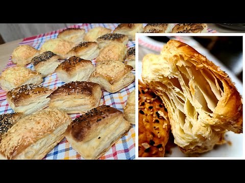 Hájas leveles tészta - Sós sütemények - Gábor a Házi Pék