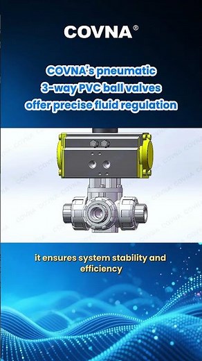 Exploring the precise control capabilities of pneumatic three-way valves.