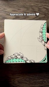 The start of a new exciting multi-day project with @tanglingwithmollyandmartha! 🩵 This is day 9 of Project Pack 22 by @zentangleinc. I will seize the opportunity - draw on just one tile and use apps to create a mosaic. 😁🙃 I was not striving for precision and I haven’t drawn the plant exactly fhe same size twice, so the mosaic will not line up perfectly if I want to make it the same way as in the HQ videos, but that’s fine, too. 😊 You can watch Zentangle’s videos on their YouTube channel and 