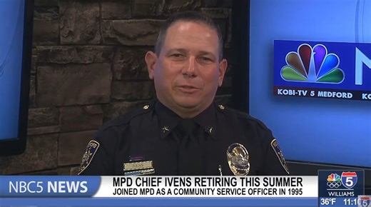 Medford Police Chief Ivens retiring this summer - KOBI-TV NBC5 / KOTI-TV NBC2