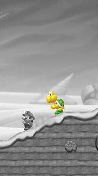 Beating Mario without collecting a single coin ?? #mario #nintendo