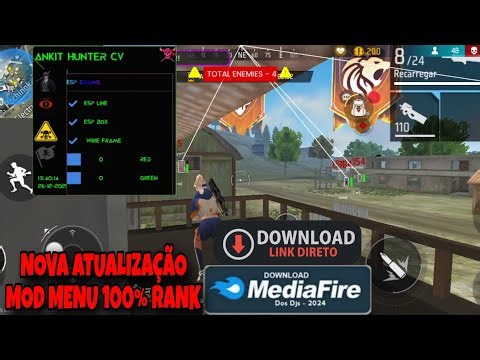 NO KEY 😱 MOD MENU AIMKILL ENTERING RANKED MATCHES 😱 NEW UPDATE HOW TO DOWNLOAD AND INSTALL FREE HACK