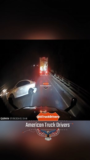254K views · 1.7K reactions | Car makes sudden lane change into a truck’s blind spot on I-81 — gets hit after cutting directly in front of the semi #AmericanTruckDrivers #Virginia #BlindSpot #CloseCall #HighwaySafety | American Truck Drivers | Facebook