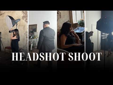 How I Photograph Professional Headshots | Behind the Scenes